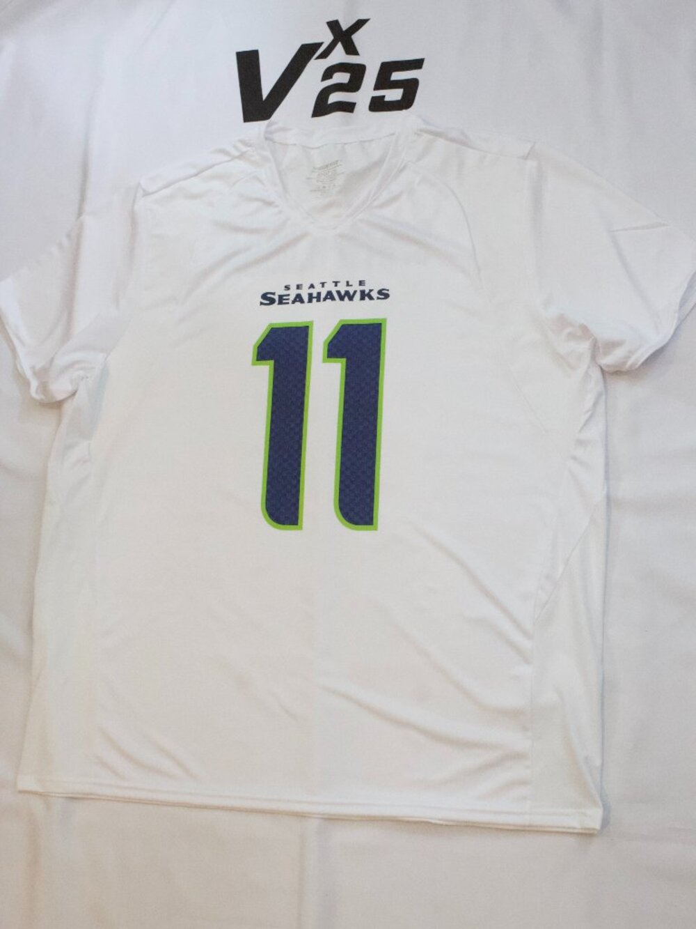 Men's Seattle Seahawks Jaxon Smith-Njigba White Jersey Size 2XL